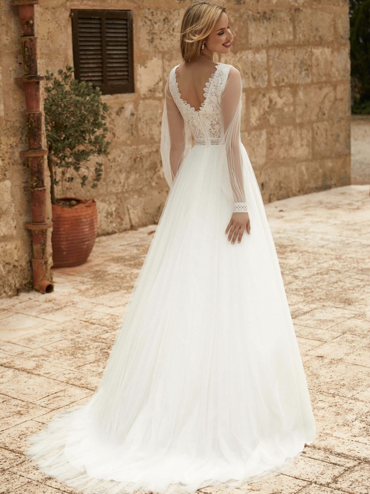 bianco evento bridal dress debora 2