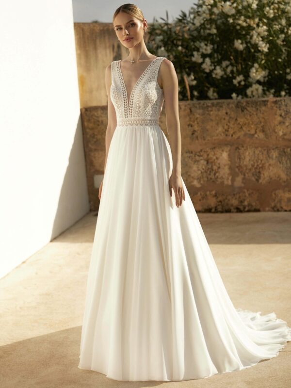 bianco evento bridal dress miley 1