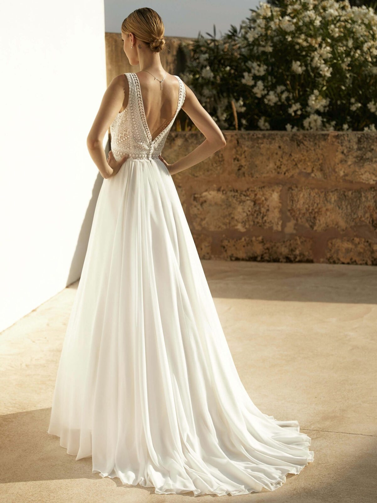 bianco evento bridal dress miley 2
