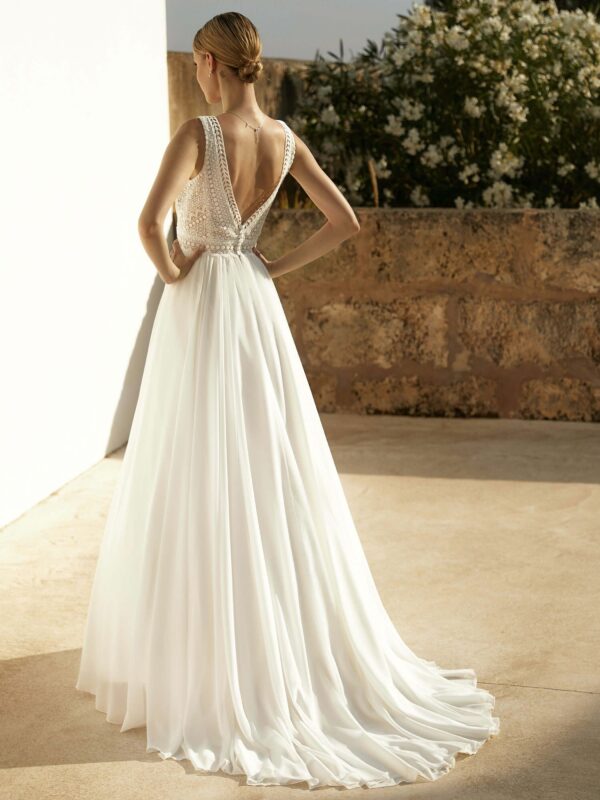 bianco evento bridal dress miley 2