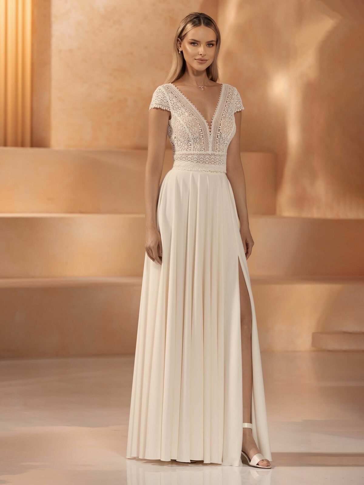 bianco evento bridal skirt romana 1