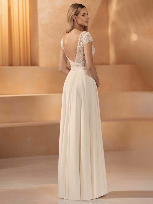 bianco evento bridal skirt romana 2